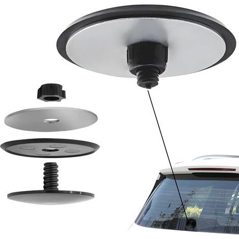 32 mm Kit De Suppression d'Essuie-Glace,Bouchon d'Essuie-Glace Arrière Automatique,Couvercle à Vis Pour Bras d'Essuie-Glace Arrière,Bouchon Etanche Automobile,pour Trou de Vitre Arrière de Voiture (1/5)