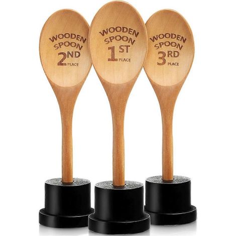 Ersatzteile für Goldlöffel, Trophäen, Chilischoten-Sets, Holzlöffel, Auszeichnungen, graviertes Holz mit Trophäensockel, Küchenartikel (1/5)