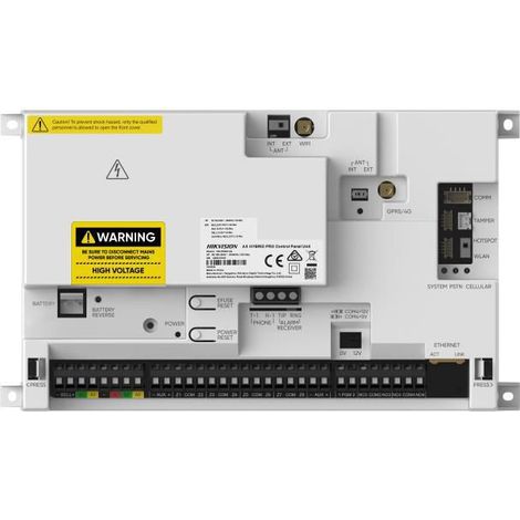 Panel de control alarma Hikvision ds-pa502-64 16 zonas cableadas 96 inalámbricas (1/3)