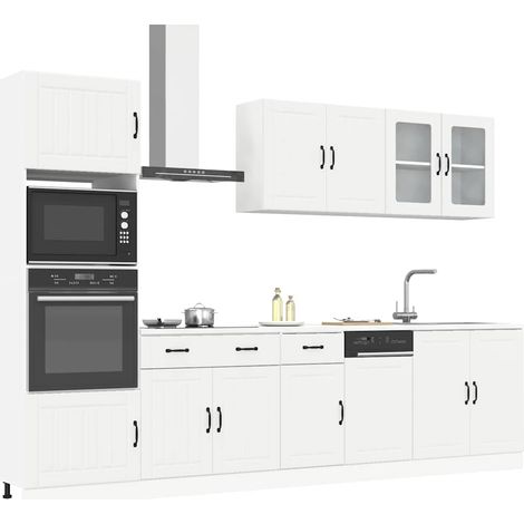 Mueble de cocina Kalmar 7 piezas madera contrachapada (1/5)