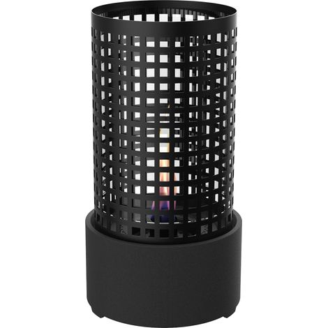 Lanterna Candela Camps Bay Nero outdoor ricaricabile con apposito liquido TenderFuel (1/3)