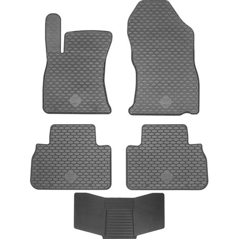 Tappetini DOMA 222484 + Copertura 251992 - Subaru Forester V 2018- / Subaru Forester V e-Boxer 2020- / Subaru XV II e-Boxer 2020- SENZA FERMACARTE