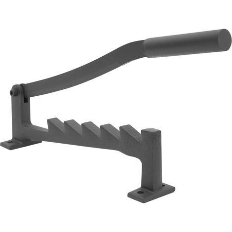 Fendeuse de bûches manuelle pour le camping - Fendeuse de bois de chauffage pour cheminée, poignée ergonomique et gants - Convient pour l'extérieur et les pique-niques - 56,7 cm