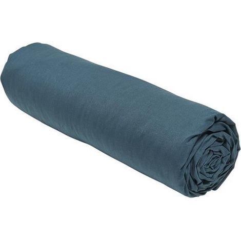Lenzuolo con angoli TODAY Essential 160 x 200+30 cm matrimoniale Pavone (1/3)