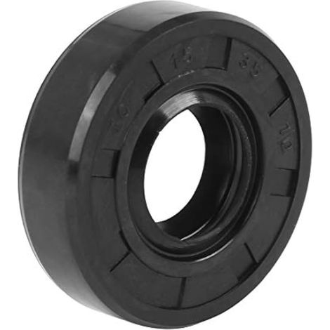 Joint d'arbre à huile TC double lèvre en caoutchouc nitrile 15x35x10 mm pour voiture et machines pneumatiques/hydrauliques (1/4)