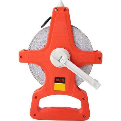50-Meter-Vermessungsband, Dekameter aus Fiberglas, 50-Meter-Profi-Flexometer. (1/4)