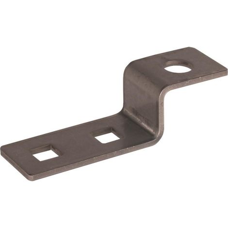DEHN Endstück Z-Form Niro D11 u.1Rundloch D13 ES ZF2X11.111XB13V2A (1/4)