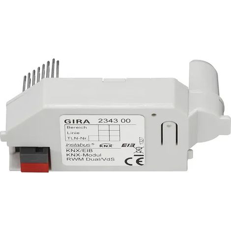 Gira KNX Módulo RWM Dual KNX [234300], 2343 00