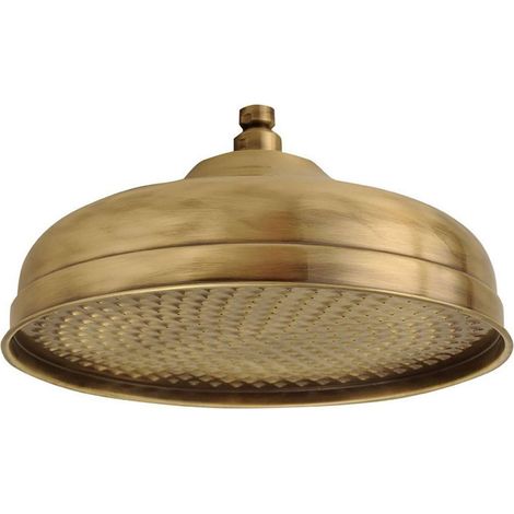 Sapho Reitano Rubinetteria Antea - Soffione doccia, diametro 30 cm, bronzo SOF3006