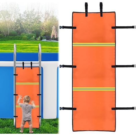 Safety Cover for Swimming Pool Ladders 50 x 125 cm Safety Net (1/5)
