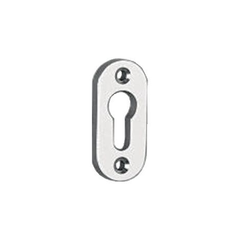 Rosace de clé 3393/0000 Alu.F1 Plaque 8mm PZ ov. (1/3)