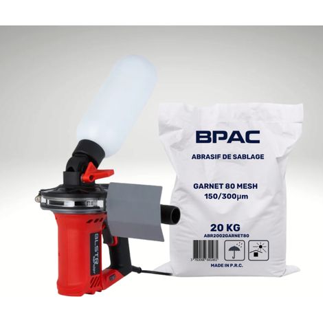 PACK BLSTR Sander + 20 Kg de garnet 80 Mesh - BPAC (1/5)