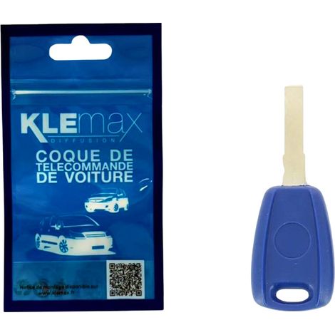 COQUE CLE ADAPTABLE FIAT 1 BOUTON LAME FRAISEE FIXE 7MM