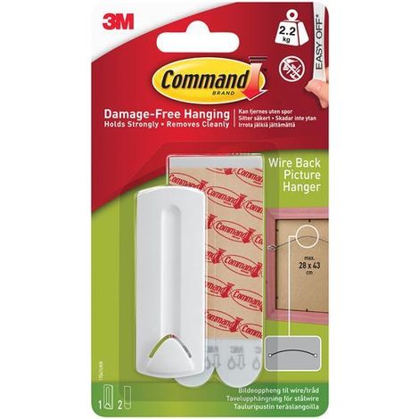 Command 17041 Wire-Backed Picture Hanger COM17041 (1/3)