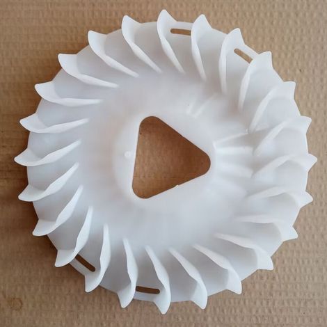 Kompakter Universal-Lüfter für GX390-, GX340-, 188F- und 182F-Motoren Hocheffiziente Wärmeableitung Robuste Bauweise (1/5)