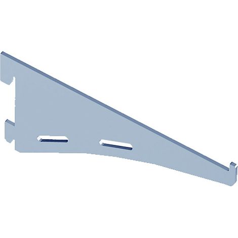 Element System Design Traeger 10103 Acciaio 1 pezzi, bianco di alluminio RAL 9006, 10102-00030