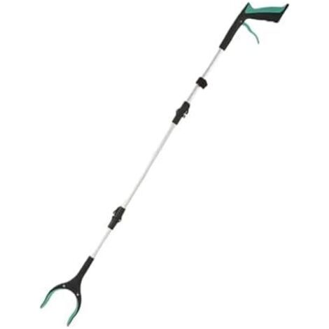 Outil de préhension ramasseur déchets avec pince à griffes pointe ordures pliable antidérapante pour Ramasser Déchets(Green) Vert - (1/5)