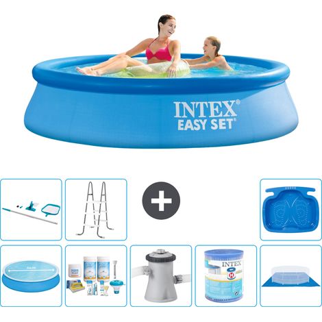 Intex Piscine Easy Set Ronde - 244x61 cm - 9-pièces S30436 (1/5)