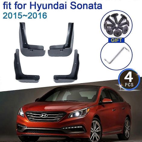 Schmutzfänger für Hyundai Sonata i45 LF 20152016, 4x Schmutzfänger, Kotflügelschutz, Styling-Zubehör, Upgrade-Schmutzfänger (1/5)