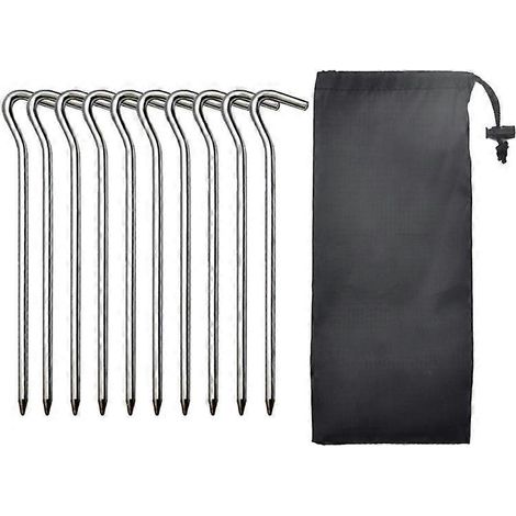 Heringe aus Aluminiumlegierung, Bodenanker für hartes Gestein, robuste Campingnägel, leichte Befestigungsmittel für schwierigen Untergrund.