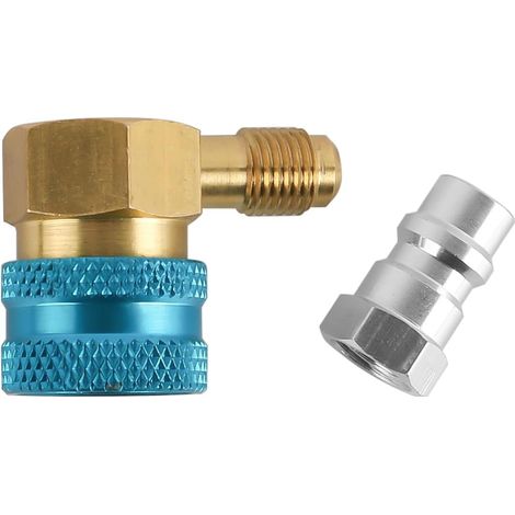 R1234yf to R134a Air Conditioner Quick Adapter, Low Pressure Side Quick Connector Adapter, Car Air Conditioner Accessories (1/5)
