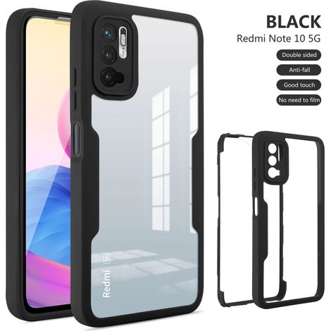 Protection d'écran à 360° pour Xiaomi 11 noir, coque arrière rigide (1/5)