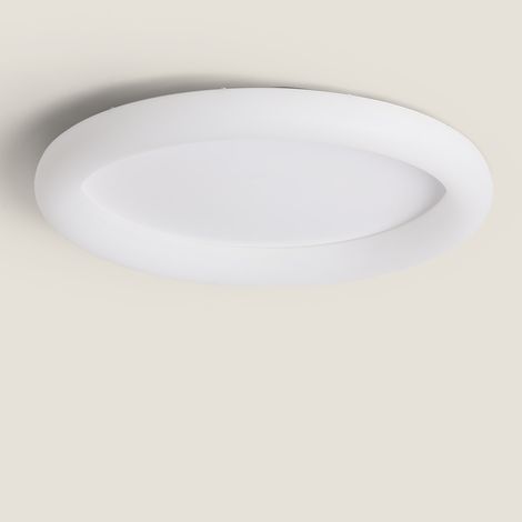 LED Deckenleuchte 48W Rund Metall Ø500 mm Irlava Weiß