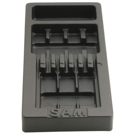Plateau à outils SAM, ABS, largeur 180mm, 50g, longueur 405mm, Hauteur 40mm ( Prix pour 1 )
