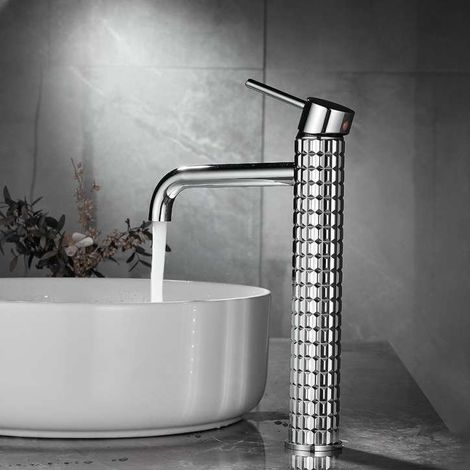 Mitigeur haut lavabo vasque Chrome, Iron (1/5)