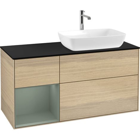 Villeroy & Boch F802GMPC Meuble sous-vasque Finion F80 (1/2)