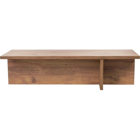 Table basse rectangulaire effet Noyer 120 cm - Arden