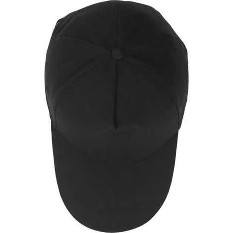 Casquette de baseball ajustable Safe Bump Cap, intérieur ABS, coton respirant, légère, noire (1/5)