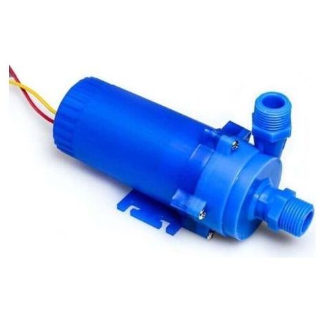 Pompe à eau 12 V 85 W CC 14 l/min, débit 8 m, chauffage solaire, eau chaude, fontaine, circulation d'aquarium, refroidissement d'eau (1/4)