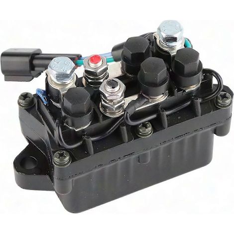 Trimmrelais für 4-Takt-Außenbordmotor, Teilenummer 63P-81950-00-00, Trimmsteuerungsbaugruppe, Hochleistungs-Elektrokomponente, direkter Ersatz, kompatibel mit Schiffsmotoren, Originalzubehör, Einzelst (1/5)