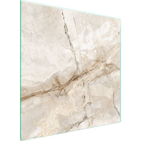 PLACA PROTECTORA DE VIDRIO PARA ESTUFA 50x52 MÁRMOL (1/5)