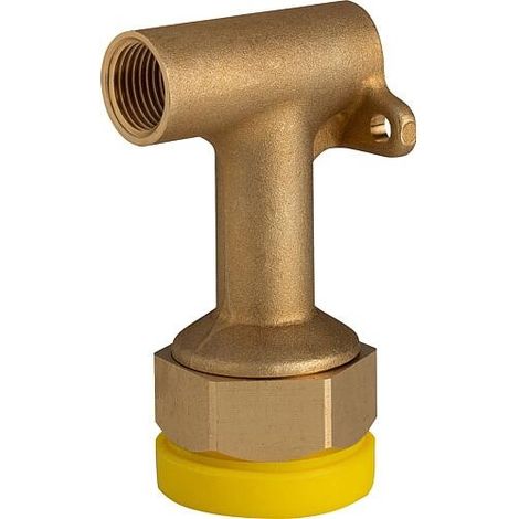 EASYSEAL coude mural 90° pour tube ondulé DN20 (3/4") x DN20 (3/4") Femelle (1/2)