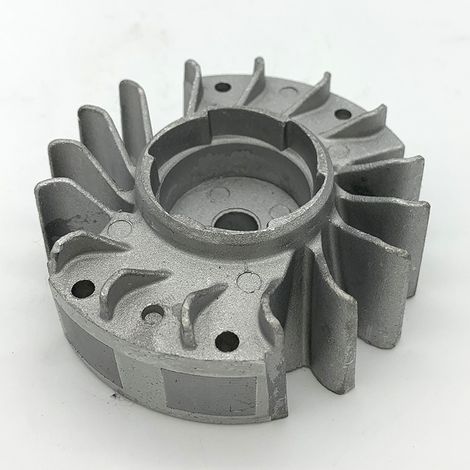 Compatible with the STIHL MS170 MS180 017 018 chainsaw flywheel assembly, flywheel with fan, starter ring gear, central component of the ignition system.--DTEKGAZ