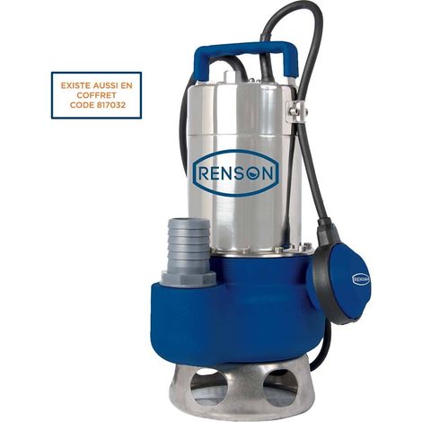 Pompe De Relevage 230V 0,6Kw Corps Fonte Eaux Chargees Renson (1/2)