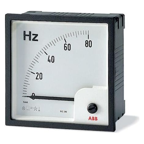 Frequencemètre FRZ-90° 96X96MM 2CSG813310R4001 ABB T255580