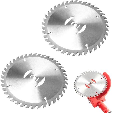 2 Pièces Lame Dents Pour Débrousailleuse,Lame Coupe Bordure sans Fil Lame Debroussailleuse Electrique sans Fil, Lame Debrouissalleuses (1/5)