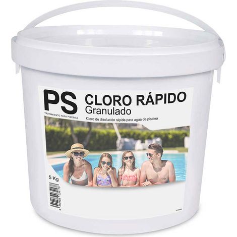 Cloro Rápido Granulado 5 Kg y 30 kg  Tamaño: 5 Kg