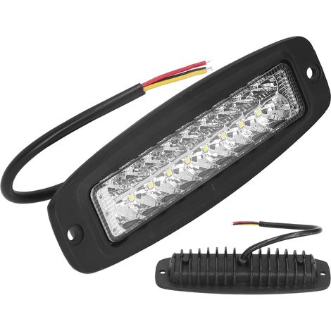 18W 2800lm Gelb/Weiß LED-Scheinwerfer IP67 Wasserdicht für Jeep, SUV, LKW, PKW