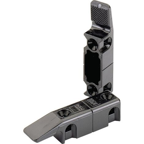 Hettich Multiclip plástico negro 64 mm - 46080 (1/4)