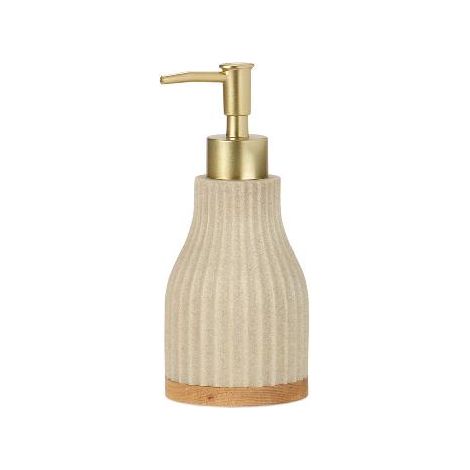 ANDREA HOUSE BA72034 Dispensador Baño Resina Mad Beige - ref: BA72034