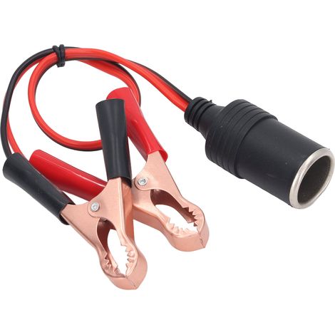 Krokodilklemmen-Akku mit Zigarettenanzünderstecker-Adapter (weiblich), 36 V, 10 A Ladekabel (1/5)