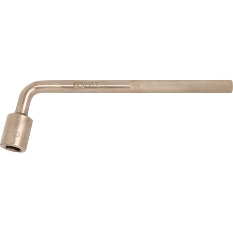 KS Tools BRONZEplus 4-kant-Steckschlüssel gewinkelt 9 mm
