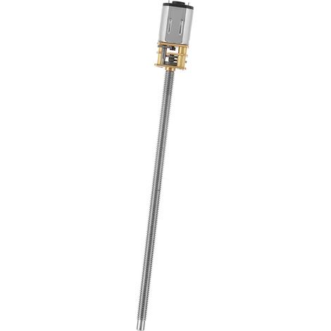 Moteur Réducteur DC 6/12V N20 Arbre de Sortie Long M4 x 100mm (6V 300 tr/min) (1/5)