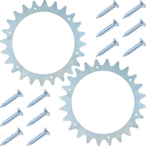 TRAKTIONSSPIKES POUR WORX LANDROID S / M TONDEUSE AUTOMATIQUE Ø210MM 2PCS 21cm (1/4)