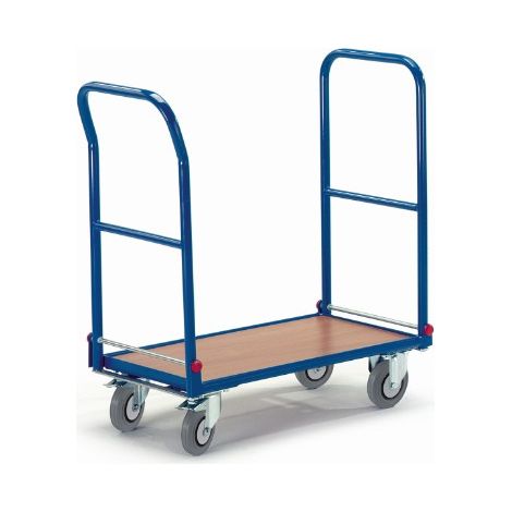 Rollcart Doppelstirnwagen 720x450mm mit 2 Klappbügeln