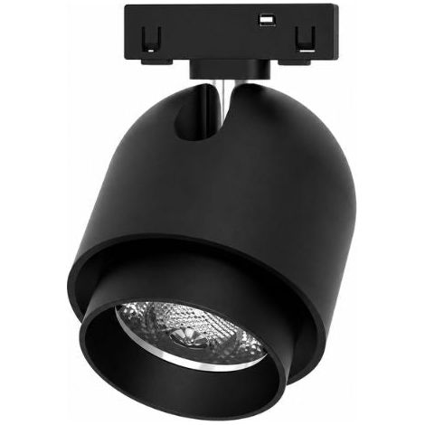 Spot LED Zoomable 10W pour Rail Magnétique M05 48V - Blanc Neutre 4000K - 5500K - SILAMP